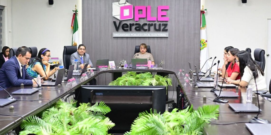 Concluye sesión permanente de vigilancia para la elección de personas juzgadoras del OPLE Veracruz