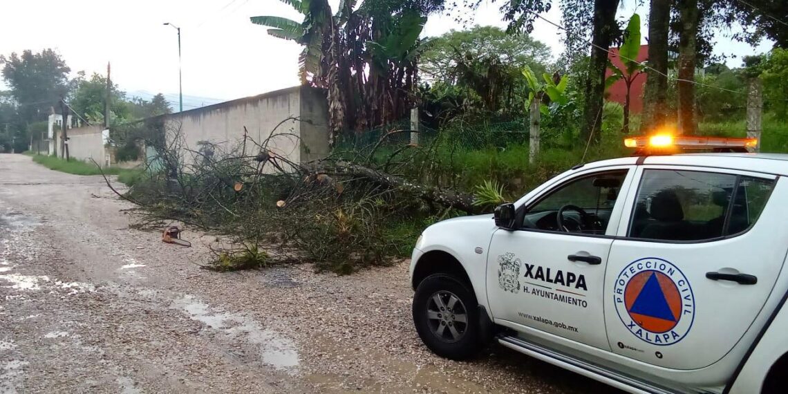 Atiende PC Municipal afectaciones por lluvias