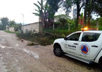 Atiende PC Municipal afectaciones por lluvias