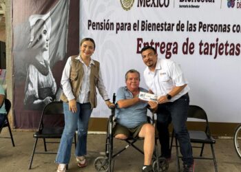 Personas con discapacidad cuentan con el respaldo de la presidenta Sheinbaum y de la gobernadora Nahle: Gómez Cazarín