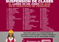 Suspensión de clases en 51 municipios este lunes por Tormenta Tropical Barry