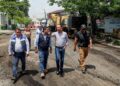 Alcalde JM Unánue pone en marcha la pavimentación de la Av. Úrsulo Galván en la Primero de Mayo Sur