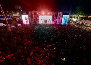 Miles de personas degustaron del Filete Relleno y disfrutaron la noche con un gran espectáculo de Belinda