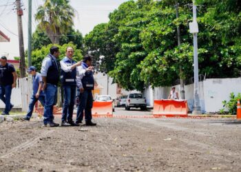 Alcalde Juan Manuel Unánue sigue realizando obras a lo largo y ancho de Boca del Río
