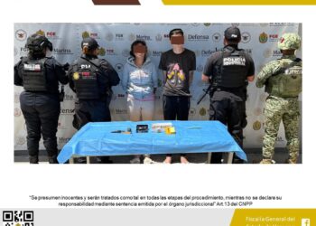 DOS PERSONAS DETENIDAS Y OBJETOS ASEGURADOS EN OPERATIVO DE CATEO CON FUERZAS FEDERALES Y ESTATALES EN XALAPA