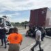 Fuerzas de tarea atienden accidente en autopista Córdoba-Veracruz
