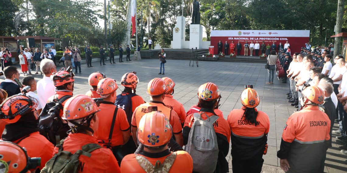 En Veracruz, la mejor respuesta en protección civil es anticiparse y salvar vidas