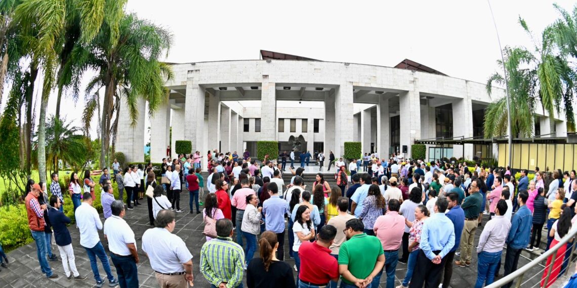Participa Congreso de Veracruz en Simulacro Nacional de Sismo