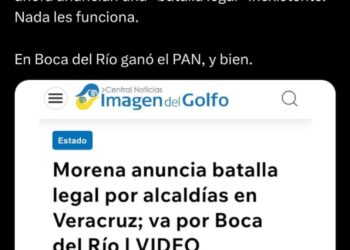 Batalla legal anunciada por Morena para Boca del Río es inexistente: CEN PAN