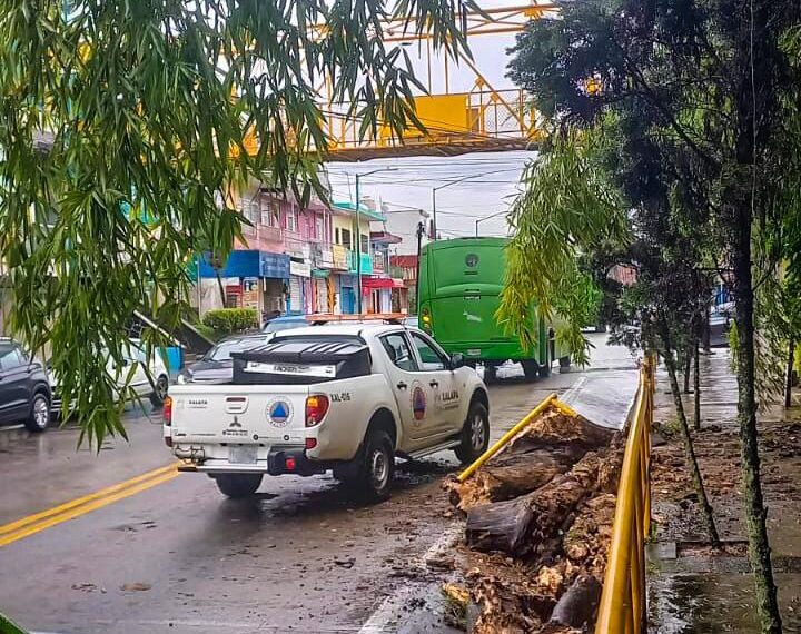 Por condiciones para lluvias, se mantiene activo el Sistema Municipal de PC