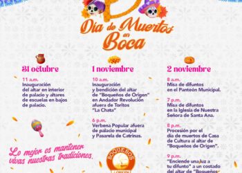 Anuncia Alcalde JM Unánue programa de actividades de “Día de Muertos”