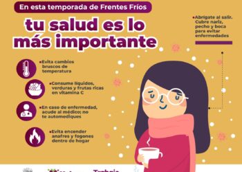 Por Frente Frío, exhorta PC Municipal a extremar medidas preventivas