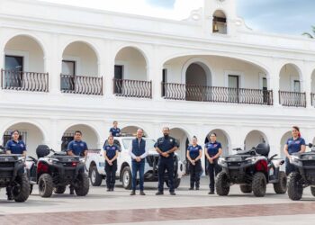 Entrega Alcalde JM Unánue cuatrimotos a Protección Civil municipal de Boca del Río