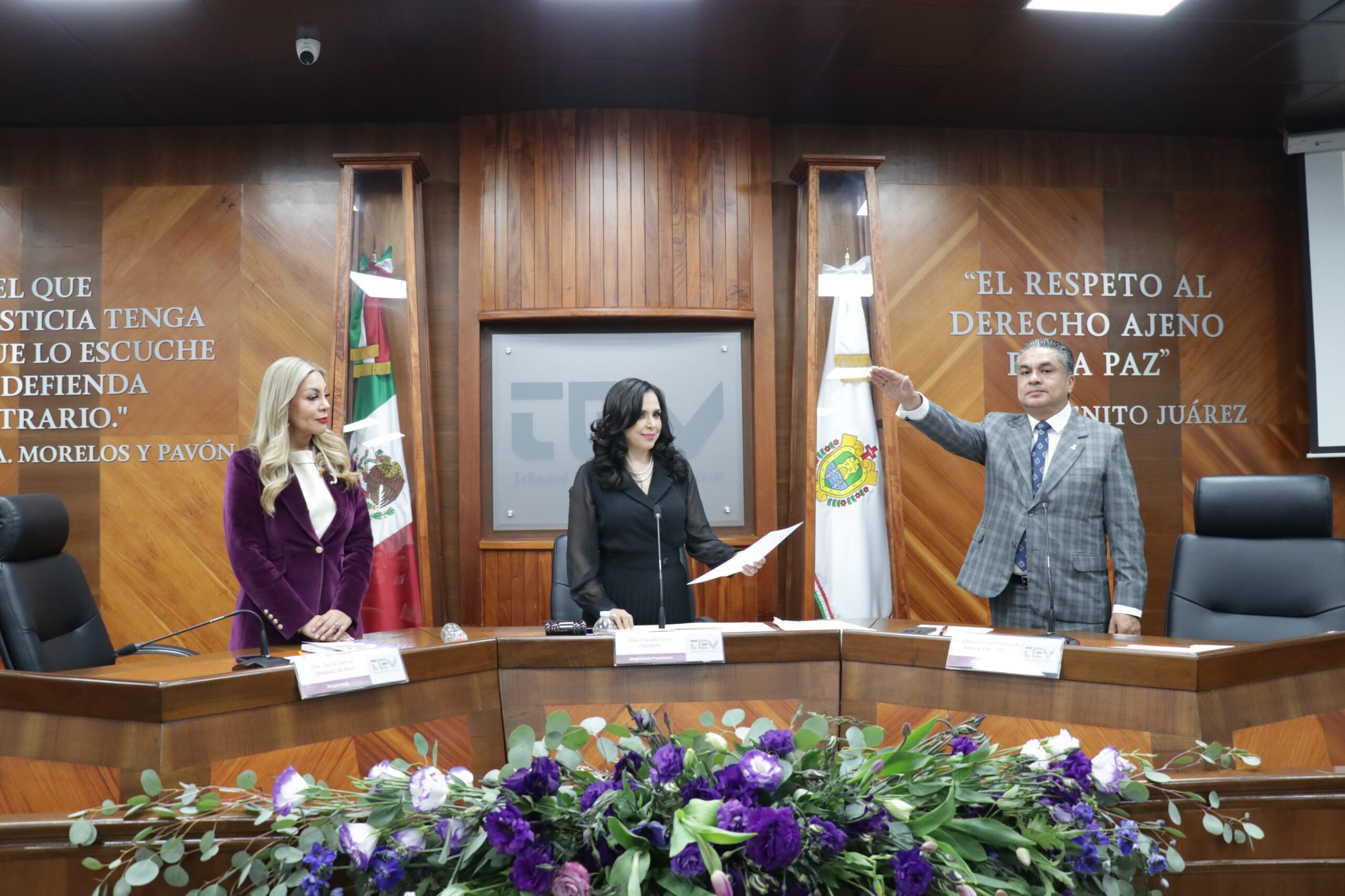 “El TEV reafirma su papel como la máxima autoridad jurisdiccional en materia político-electoral del Estado”: Dra. Claudia Díaz Tablada, magistrada presidenta