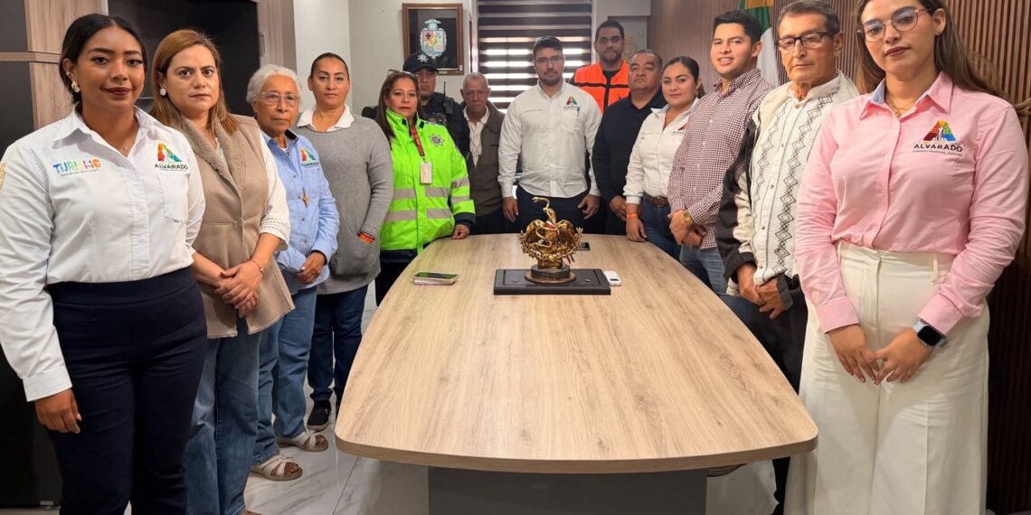 Cabildo de Alvarado Refuerza Acciones Conjuntas en Materia de Seguridad