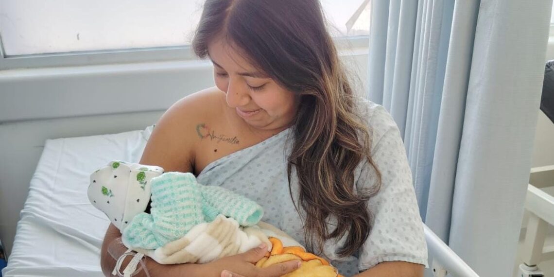 Con atención médica oportuna, Veracruz recibe a los primeros bebés de 2026