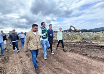 Garantiza Alcalde Rafa Fararoni orden, regulación y correcto funcionamiento del Relleno Sanitario de San Andrés Tuxtla 