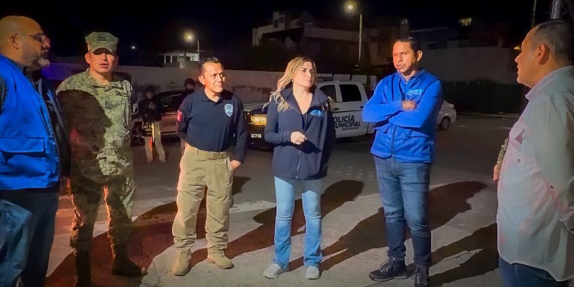 Dispone Alcaldesa Maryjose Gamboa que Fuerza Municipal de Tarea esté en alerta por el Frente Frío 29