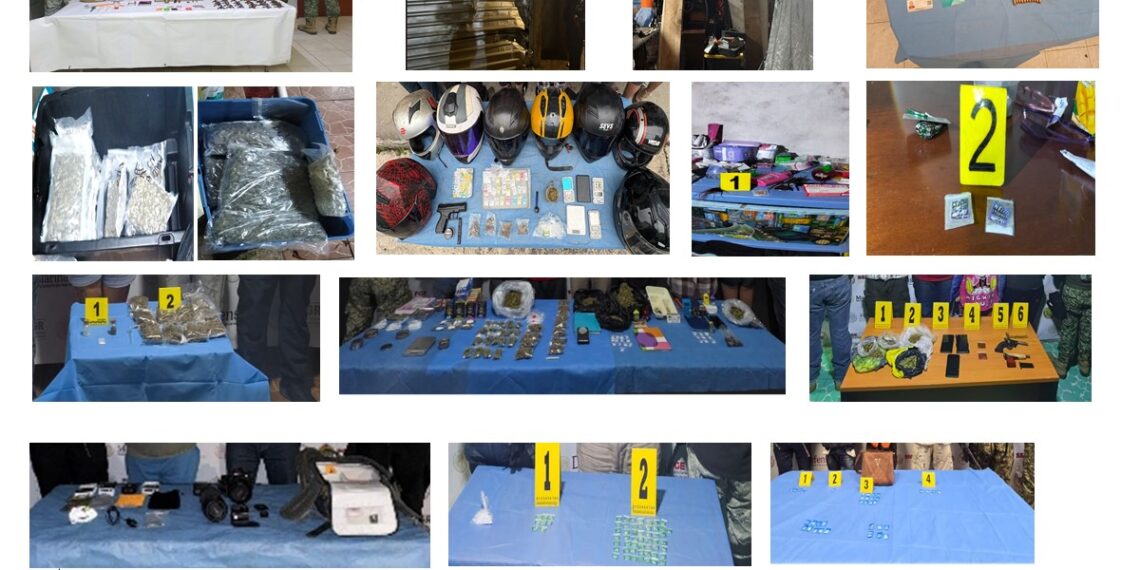 Fiscalía General del Estado detiene a 26 personas durante cateos realizados en diversos municipios