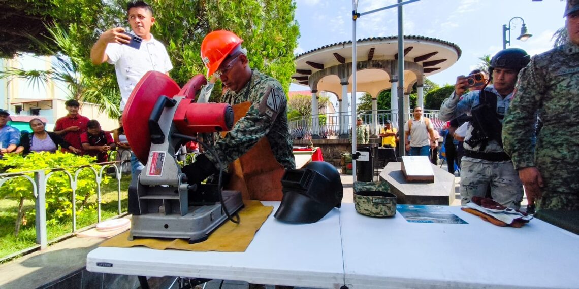 Arranca en San Andrés Tuxtla campaña de Canje de Armas 
