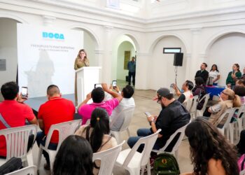 Alcaldesa Maryjose Gamboa anuncia que en Boca del Río se implementará este mismo año el Presupuesto Participativo