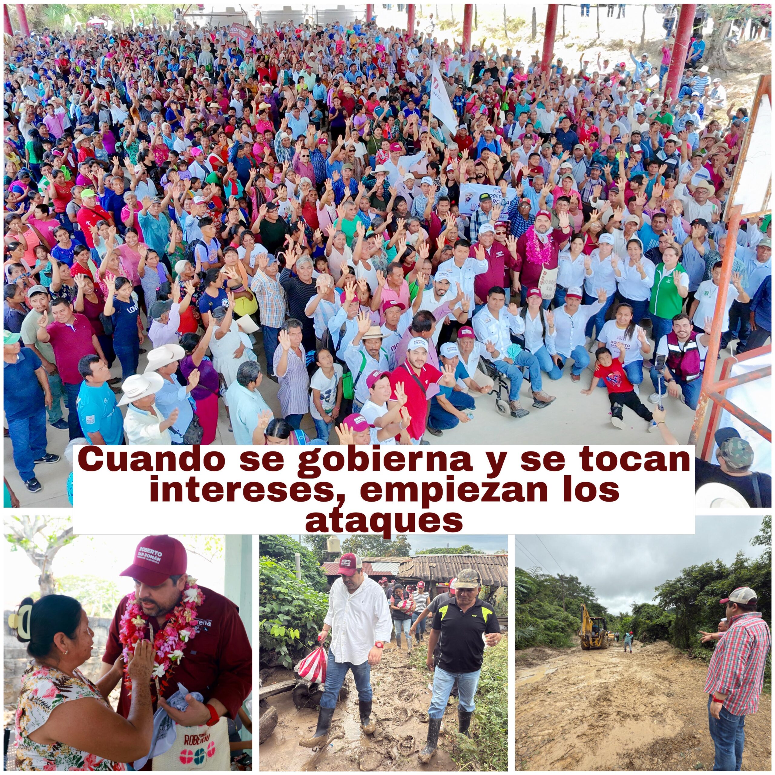 Cuando se gobierna y se tocan intereses, empiezan los ataques