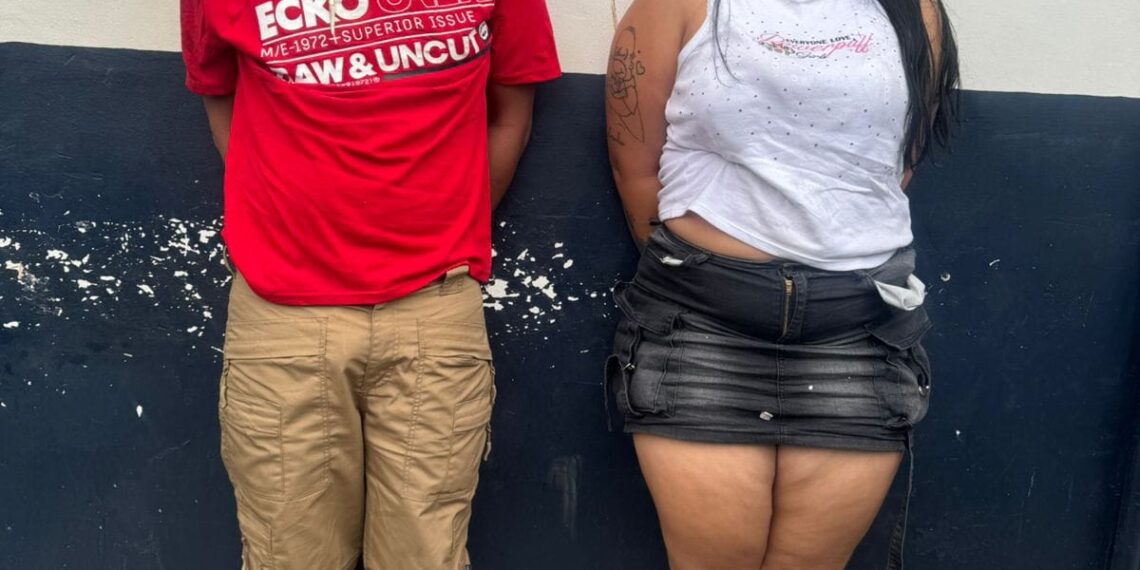 SSP y Policía Municipal detuvieron a pareja por presunto robo con violencia