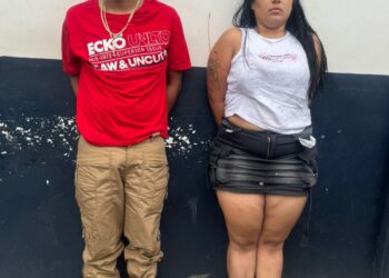 SSP y Policía Municipal detuvieron a pareja por presunto robo con violencia