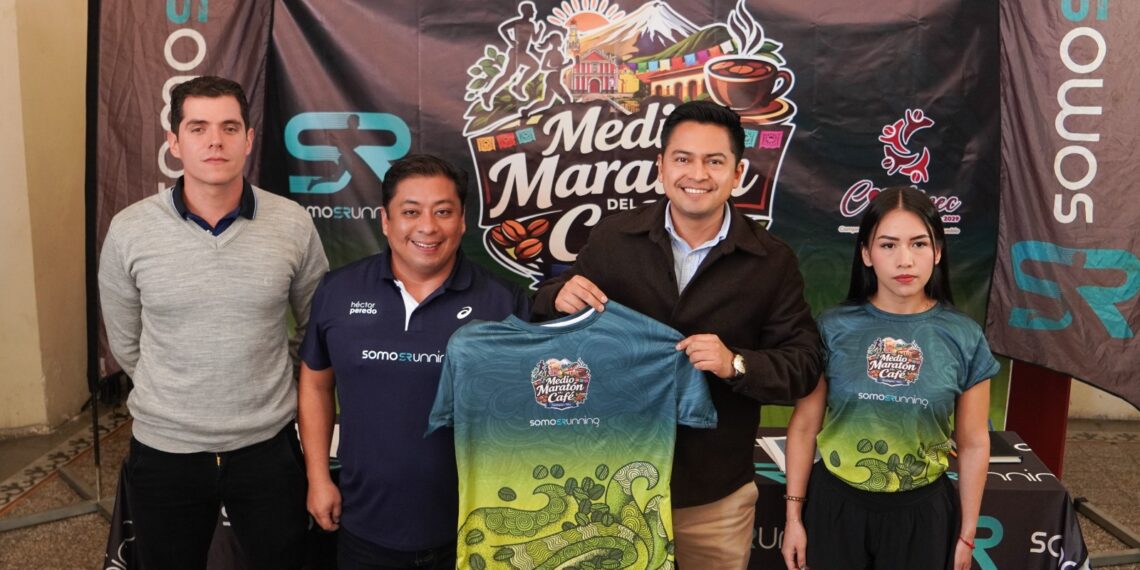 Coatepec presentó oficialmente el Medio Maratón del CaféUna carrera inédita que proyectó identidad, deporte y turismo