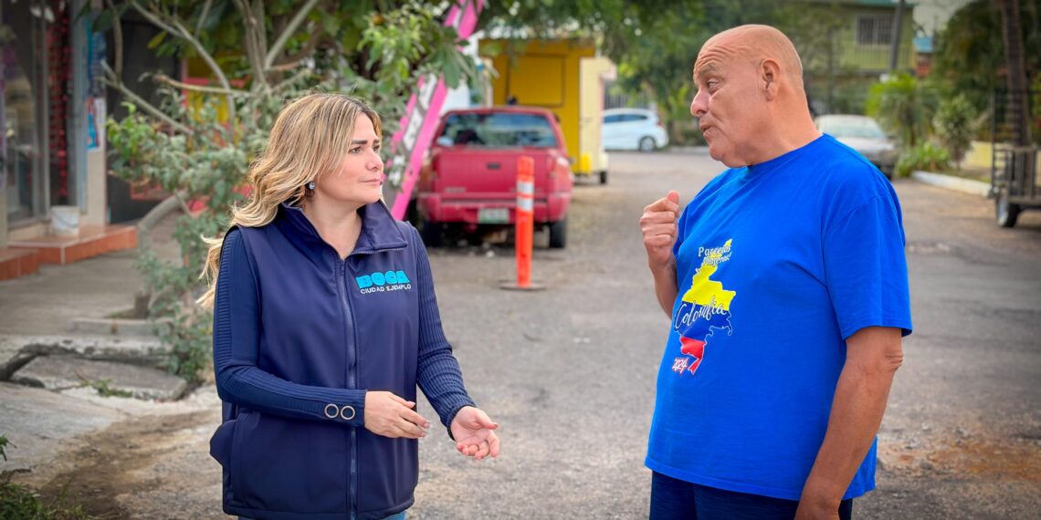 Con recorrido sorpresa solucionamos mucha problemática vecinal en Las Vegas: Alcaldesa Maryjose Gamboa