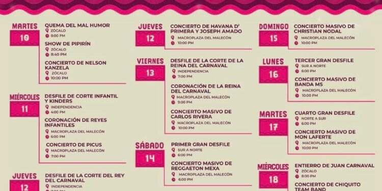 Veracruz abre sus puertas al mundo con el Carnaval más alegre de todos