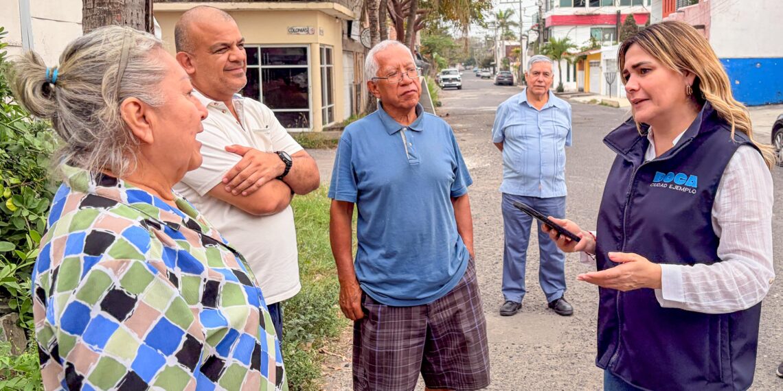 Recorrido sorpresa de la Alcaldesa Maryjose Gamboa llega a la colonia Graciano Sánchez