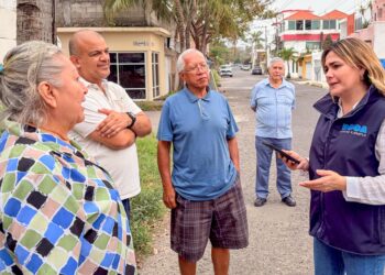 Recorrido sorpresa de la Alcaldesa Maryjose Gamboa llega a la colonia Graciano Sánchez