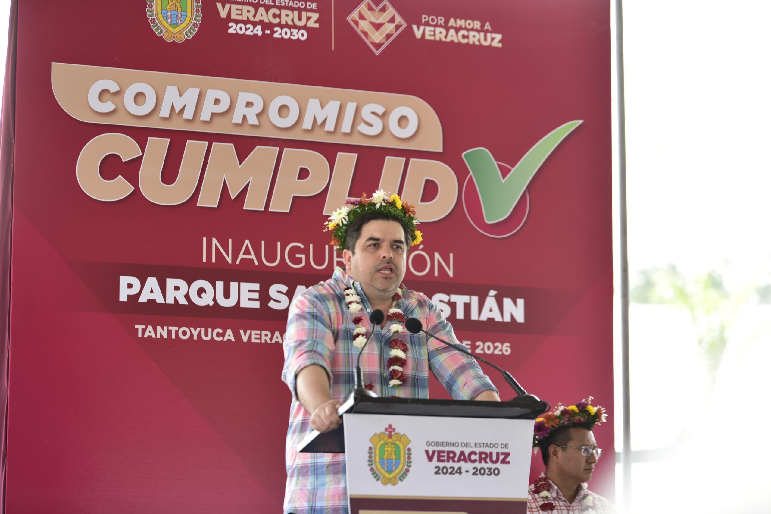 Inauguran parque infantil en San Sebastián, Tantoyuca; compromiso cumplido de la Gobernadora a Rocío Nahle