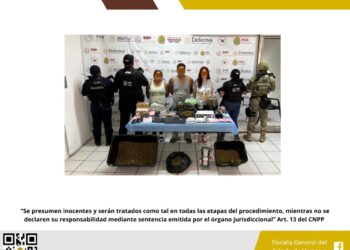 En Xalapa, tres personas detenidas y objetos asegurados en operativo de cateo con fuerzas federales y estatales