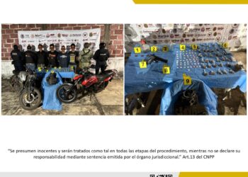 En San Andrés Tuxtla, FGE realiza cateo en taller mecánico y asegura motocicletas, armas y drogas
