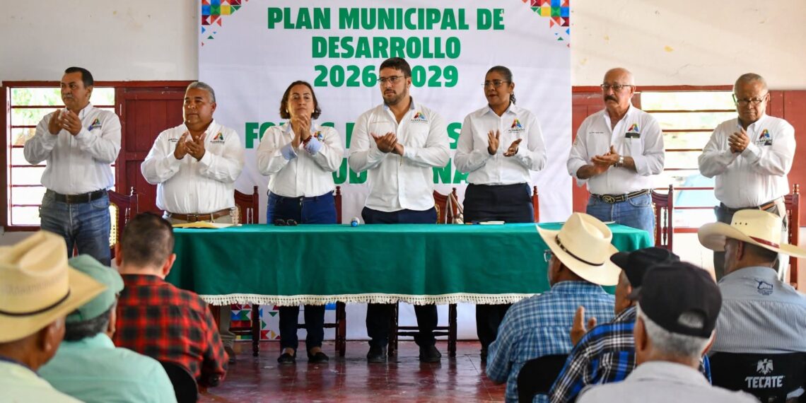 Alvarado construye su Plan Municipal de Desarrollo escuchando a sus comunidades