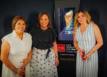 Boca del Río recibe el Trofeo Original de la Copa Mundial de la FIFA 2026