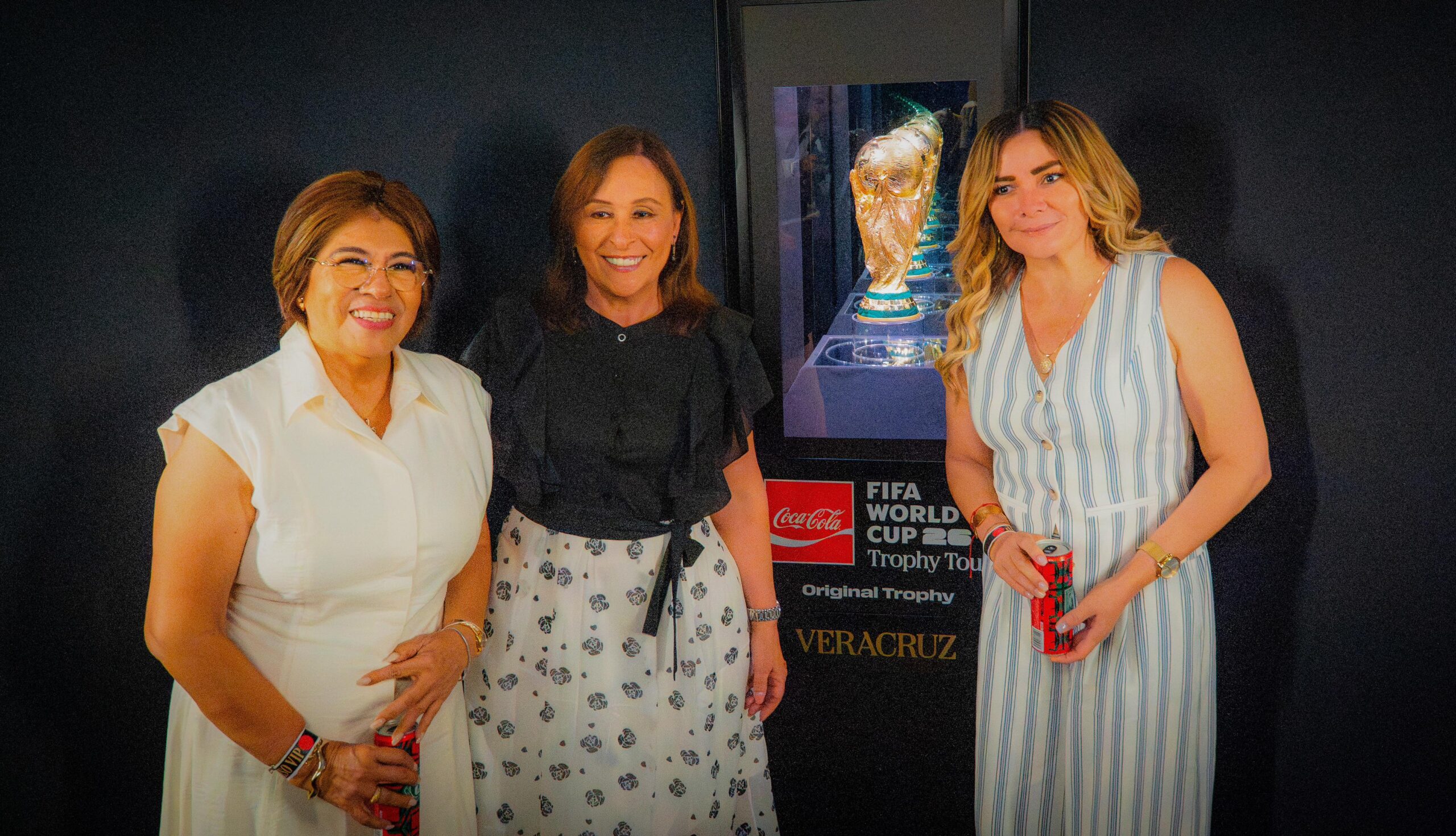 Boca del Río recibe el Trofeo Original de la Copa Mundial de la FIFA 2026