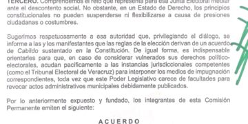Responde Congreso local sobre convocatoria para elecciones municipales en San Andrés Tuxtla