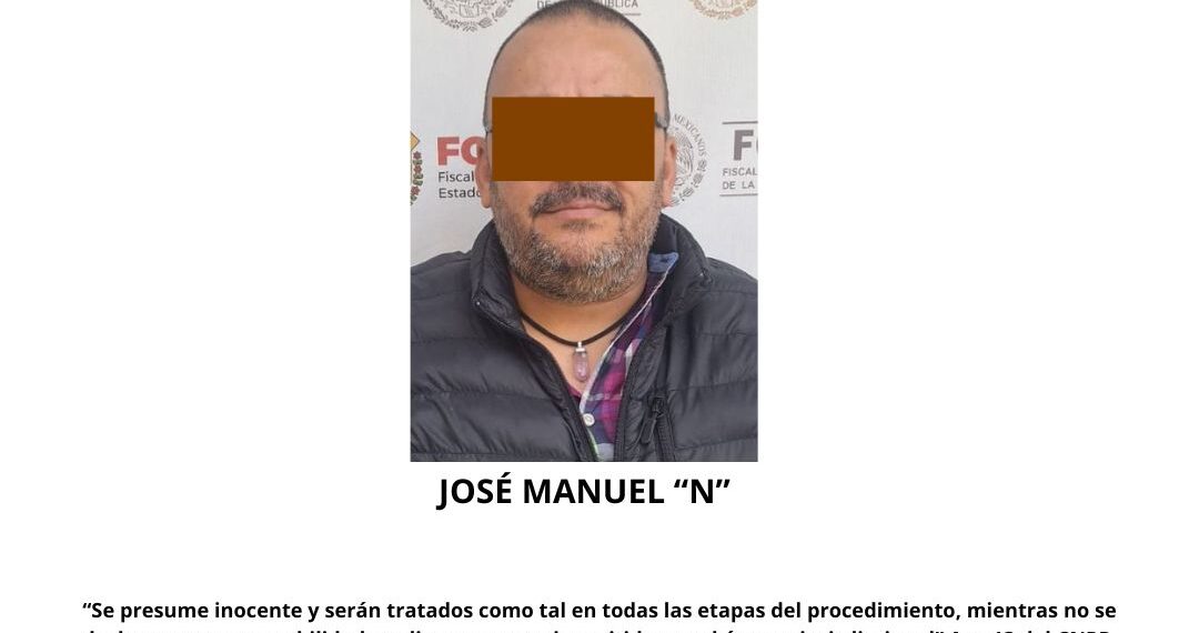 FGE cumplimenta orden de aprehensión contra presunto responsable de acoso sexual