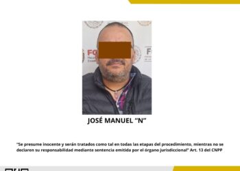 FGE cumplimenta orden de aprehensión contra presunto responsable de acoso sexual