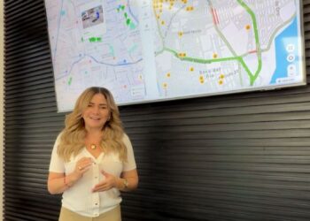 Alcaldesa Maryjose Gamboa presenta Mapa Digital que permitirá a ciudadanos vigilar en tiempo real la reparación de 2 mil 500 baches por año