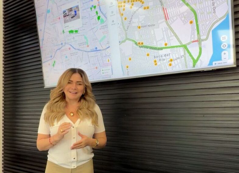 Alcaldesa Maryjose Gamboa presenta Mapa Digital que permitirá a ciudadanos vigilar en tiempo real la reparación de 2 mil 500 baches por año