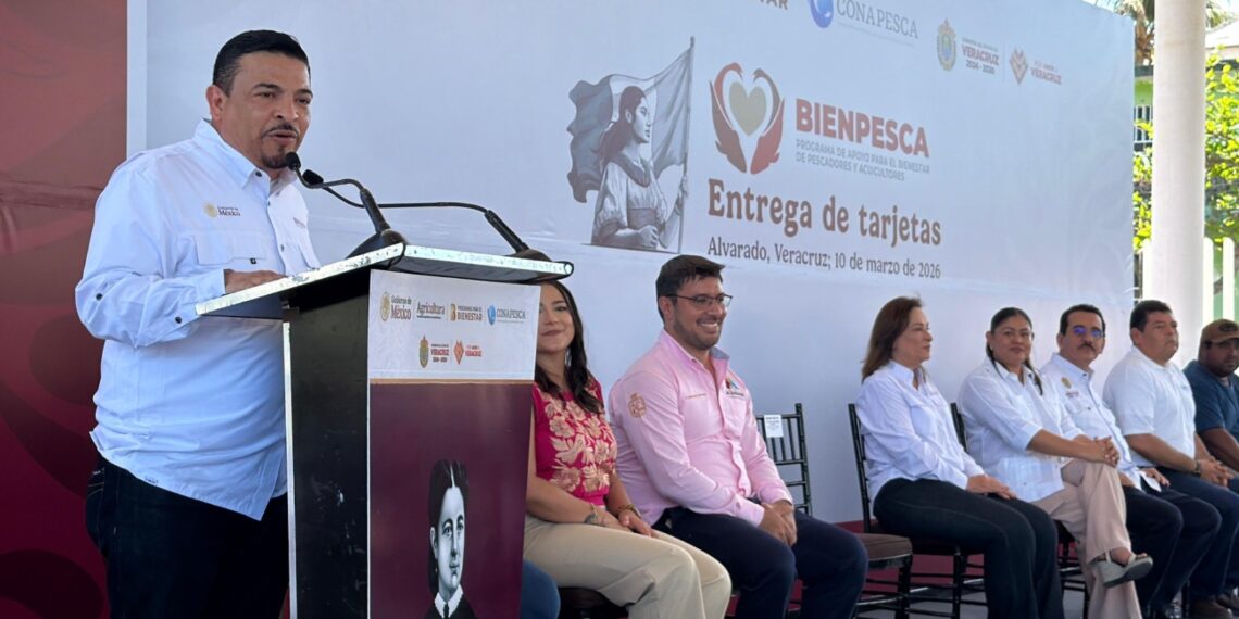 BIENPESCA apoya a cerca de 25 mil pescadores y acuicultores en Veracruz: Gómez Cazarín