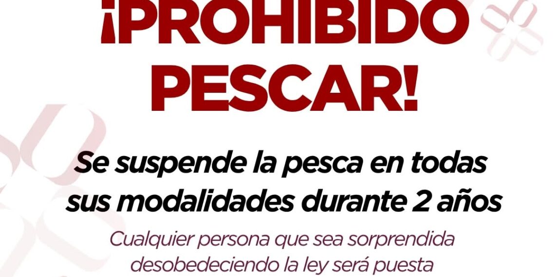 En Altotonga, alcalde prohibe pescar durante 2 años
