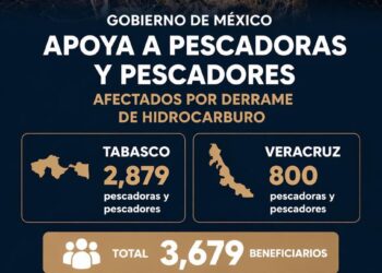 Porque solo “fueron gotitas”, el gobierno federal solo apoyará a 800 pescadores en Veracruz con 15 mil pesos