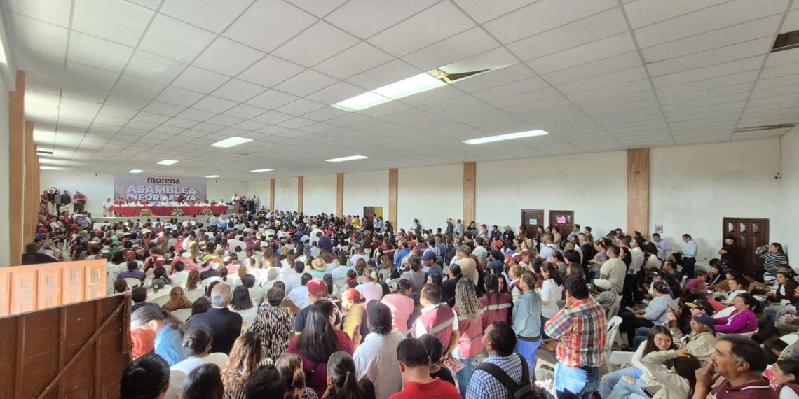 MORENA en Perote, más territorio, menos escritorio