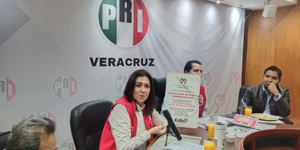 El PRI estatal alista homenaje a Fidel Herrera y Rosa Borunda para el 2 de mayo