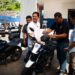 Refuerza Ayuntamiento de San Andrés Tuxtla seguridad con nuevas moto patrullas